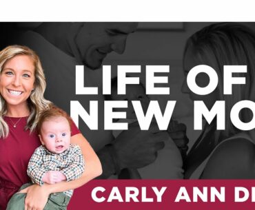 A New Mom's Realistic Day With A Newborn | Carly-Ann Dell Miller