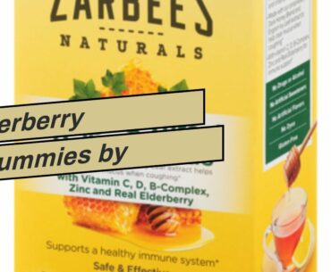 Elderberry Gummies by Nature's Bounty, Dietary Supplement, Supports Immune Health, Contains Vit...