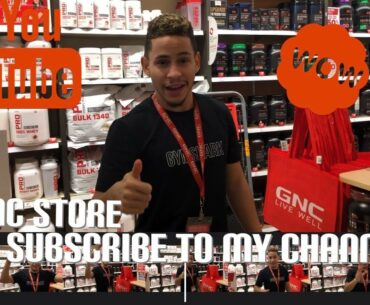 A day in the life of a GNC Employee | gnc store | gnc protein | gnc vitamin store | GNCLIVEWELL |gnc