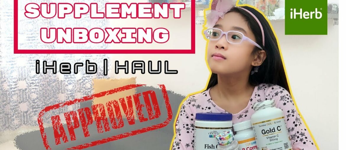 Kids Supplement Unboxing 2020 | iHerb || Vlog#30