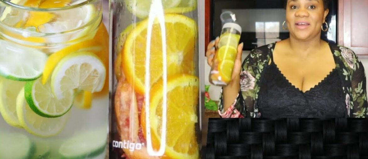 you need this now!! vitamin c immunity boost and fat burning infused water!