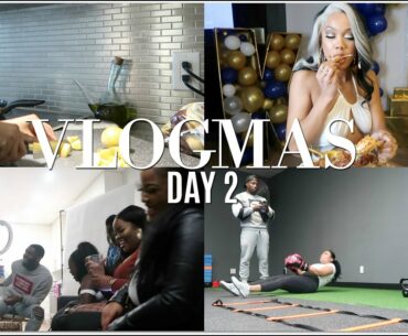 VLOGMAS DAY 2: EARLY MORNING GYM SESSION, KAS' BIRTHDAY, BREAKFAST POTATOES RECIPE