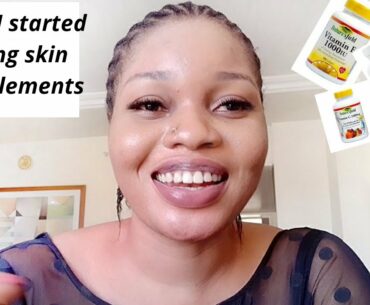 HOW TO START UP A SKIN SUPPLEMENT JOURNEY ON A LOW BUDGET/sharing my story