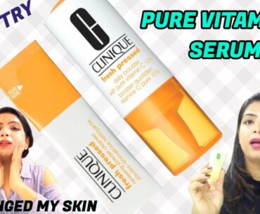 Clinique Pure Vitamin C | for young glowing skin | Serum + Cleanser