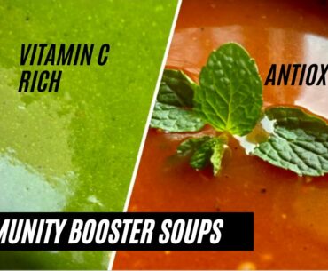 4 Immunity Booster Soups | Ginger and Carrot Soup | Spinach Soup | Rich Antioxidants | Vitamin C