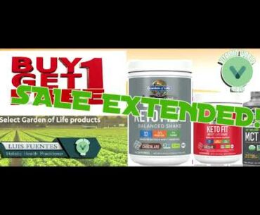 GARDEN OF LIFE BOGO PROMO