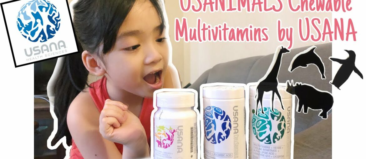 TRYING USANIMALS CHEWABLE MULTIVITAMINS by USANA