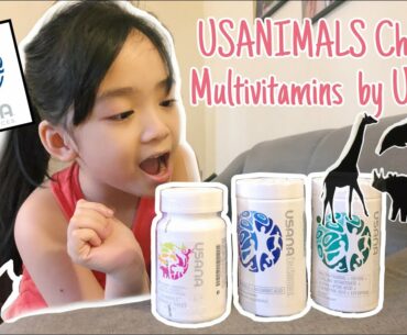 TRYING USANIMALS CHEWABLE MULTIVITAMINS by USANA