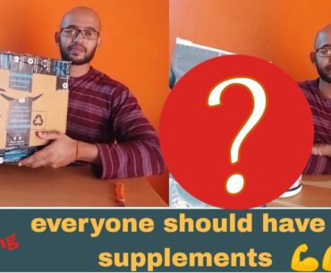 IMPORTANT SUPPLEMENTS Everyone should take | unboxing | MADAN FITNESS | Tamil