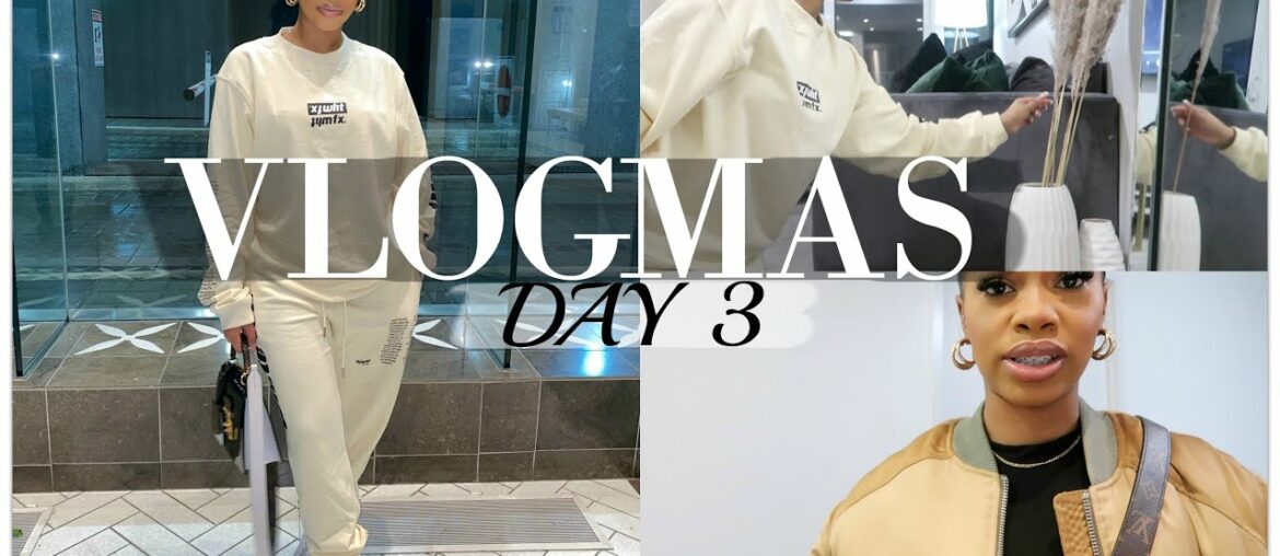 VLOGMAS DAY 3! PREPPING FOR LOCKDOWN: WAXING + NAILS, NEW HOME DECOR, GIRLS NIGHT!