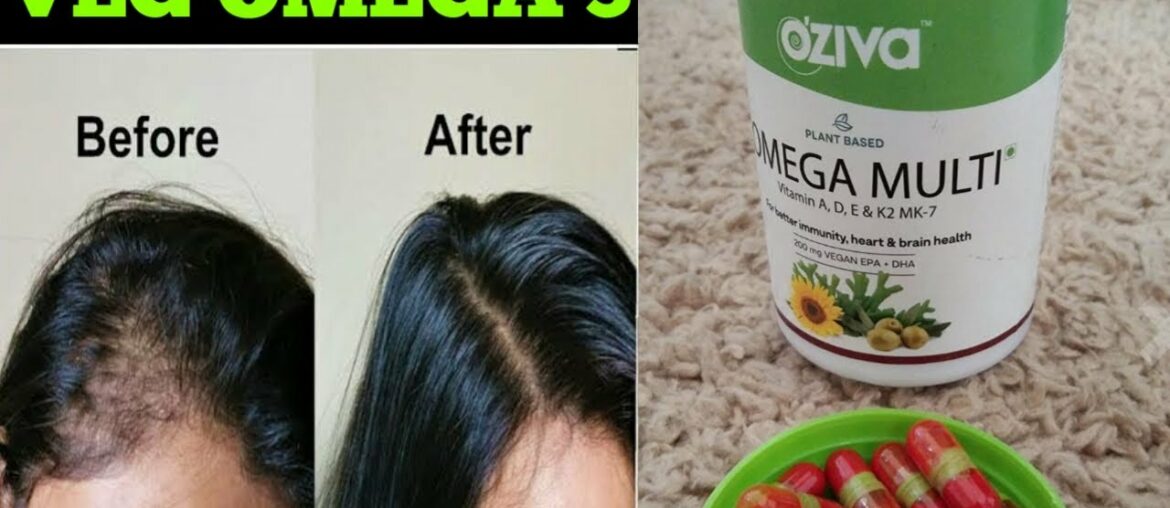 Oziva Plant Based Omega Multi Review || Veg Omega 3 Capsules