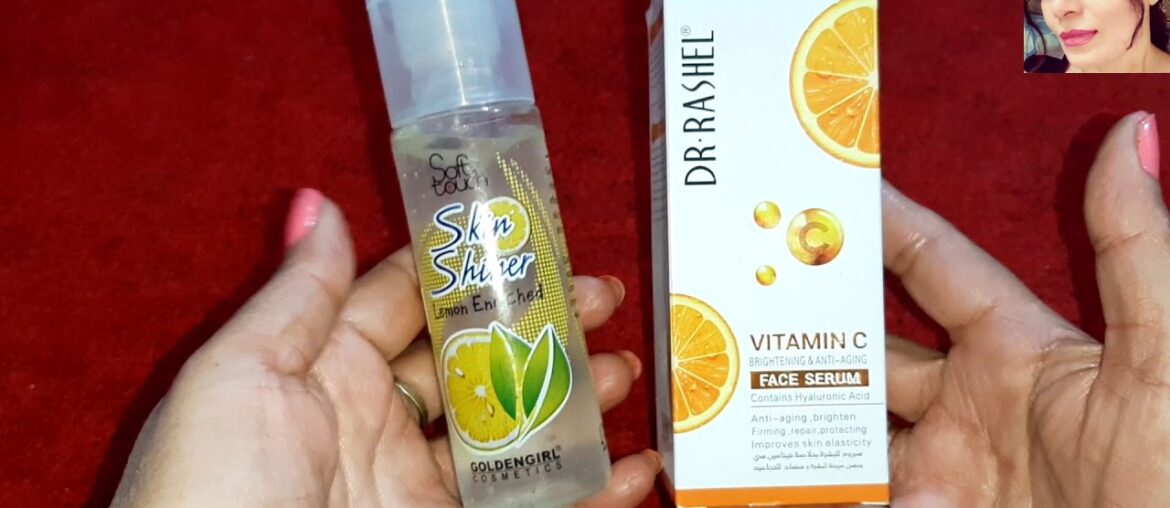 Skin Shiner For Fair And Glowing Skin . Dr Rasheel Vitamin C By Sanam ||