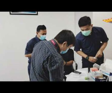 Rapide test dan suntik vitamin rutin selama pandemi covid19