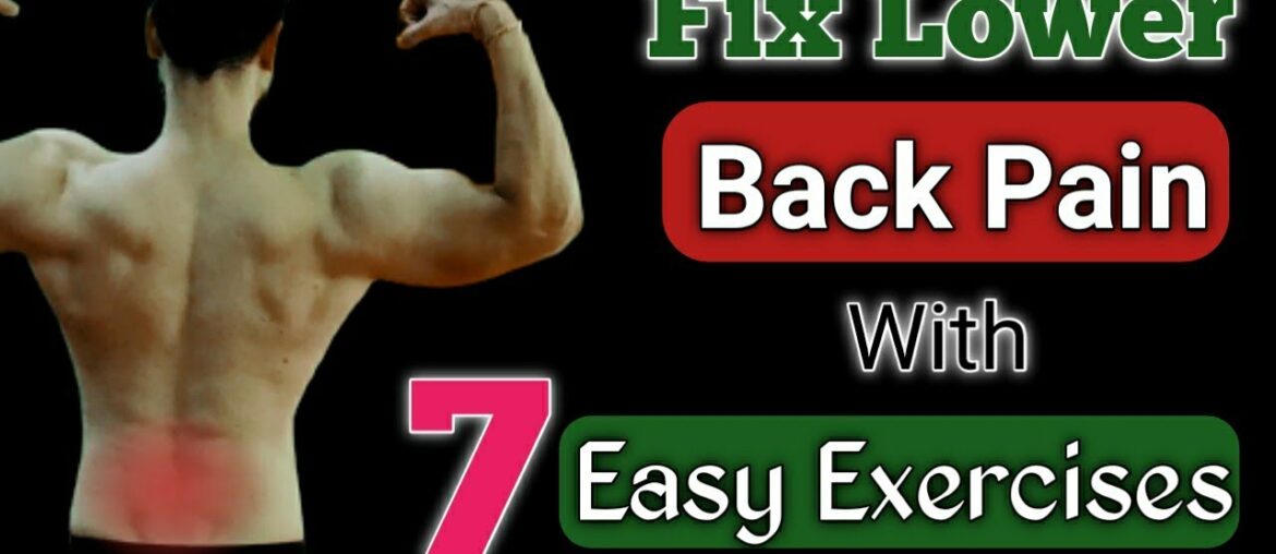 Back Pain Relief Exercises | Lower Back Pain Exercises | Fitness For You FFY