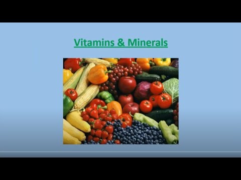 Nutrition Basics 102 - Are You Getting Enough Vitamins? by Return To Fit