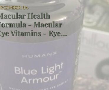 Macular Health Formula - Macular Eye Vitamins - Eye Supplement Macular - Ocular Formula - Eye F...