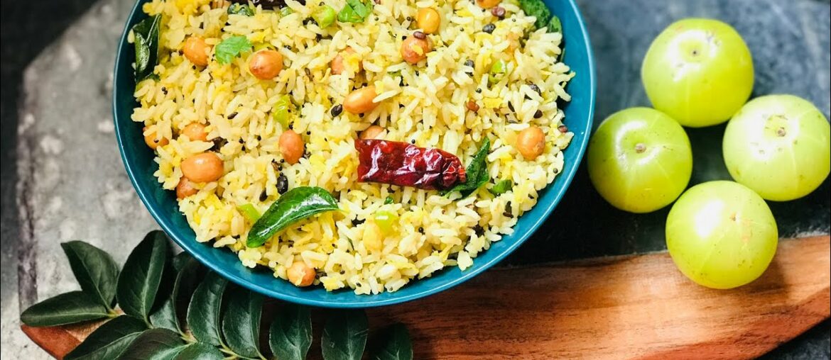 Amla Rice Recipe | Nellikka Rice | Indian Gooseberry Recipes to Boost Immunity | Teluginti Vanta