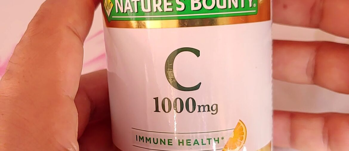 Vitamin C supplement - Nature's Bounty 1000 mg vitamin C