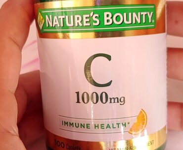 Vitamin C supplement - Nature's Bounty 1000 mg vitamin C