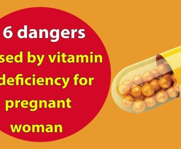 6 dangers caused by vitamin(D) deficiency for pregnant woman