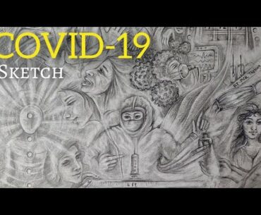 COVID-19 Sketch || Corona Virus outbreak