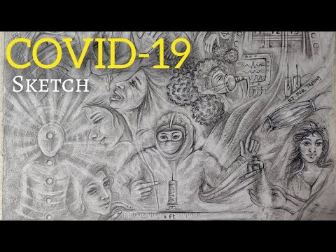 COVID-19 Sketch || Corona Virus outbreak