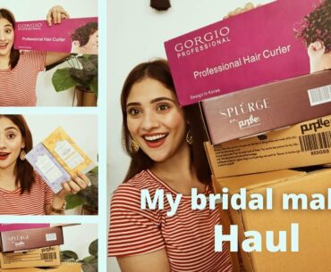 My Huge Wedding Makeup haul