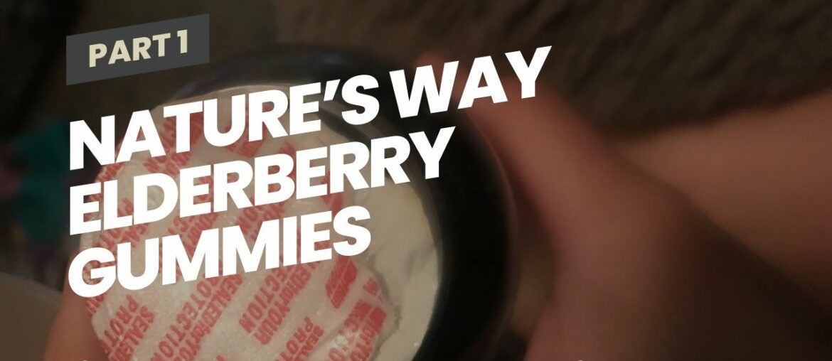 Nature’s Way Elderberry Gummies Herbal Supplements, 60 Count