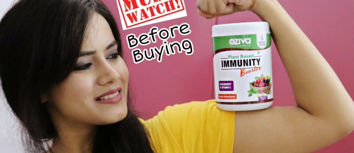 Best immunity boosting drink- OZiva plant immunity booster| OZiva review+experience| 100% Result|