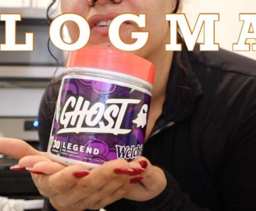 Pre-gym with Me ! Supplements, shots, pre-workout! | Vlogmas | Daisy lisette