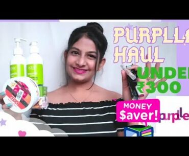 Purplle beauty haul||Winter skincare products