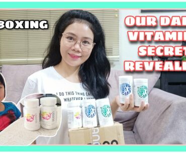 OUR DAILY VITAMINS | UNBOXING USANA CELLSENTIALS HEALTH SUPPLEMENTS | Rain Shin