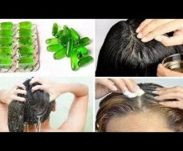 Top 3uses  of vitamin e capsules (evion 400mg) Get long strong and stop hair fall get double growth