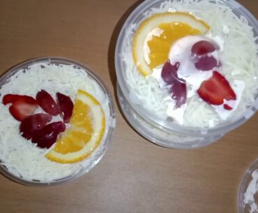 Salad buah yoghurt homemade tanpa pengawet karensfruitsalad #yukhidupsehat #covid19