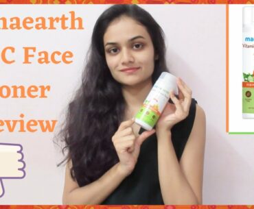 Mama Earth Vitamin C Face Toner Review| Mama Earth| Beauty Studio