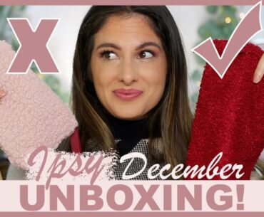 DECEMBER IPSY GLAM BAG AND GLAM BAG PLUS UNBAGGING | 2020