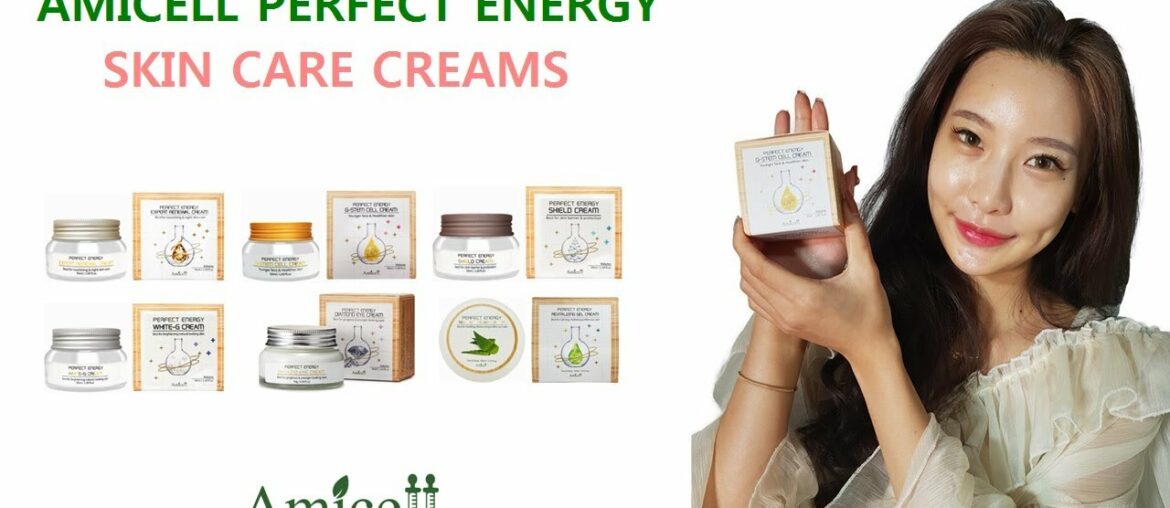 Amicell Perfect Energy Special Skin Care Creams_Natural Beauty Science_English subtitle