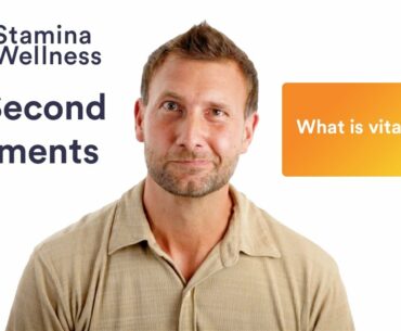 What is vitamin C? | 70 Second Segment | StaminaWellness.com