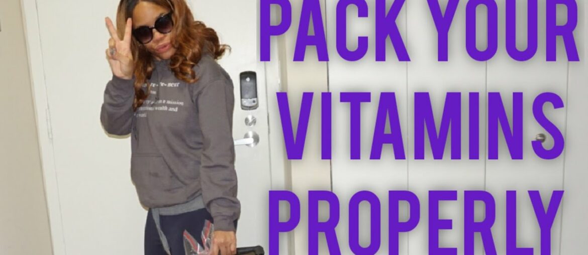 VLOGMAS DAY 6 - How TO PACK Your Supplements!