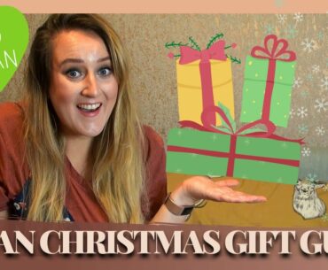 VEGAN GIFT GUIDE - Vegan and Cruelty Free Christmas Gifts - Food, Drinks, Beauty and Fashion!