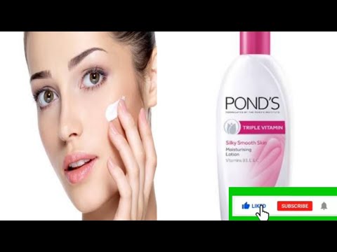 ponds triple vitamin moisturising/body lotion/lotion for Winters/skin lightening lotion