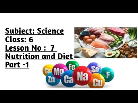 Science/Class 6/Lesson No. 7/Nutrition and Diet/Part-1+2