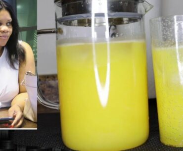 juice for stronger immunity with clear glowing skin and good health