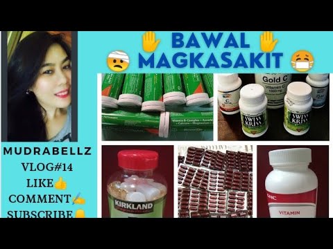 BAWAL MAGKASAKIT | STAY HEALTHY | VITAMINS | MUDRABELLZ VLOG#14