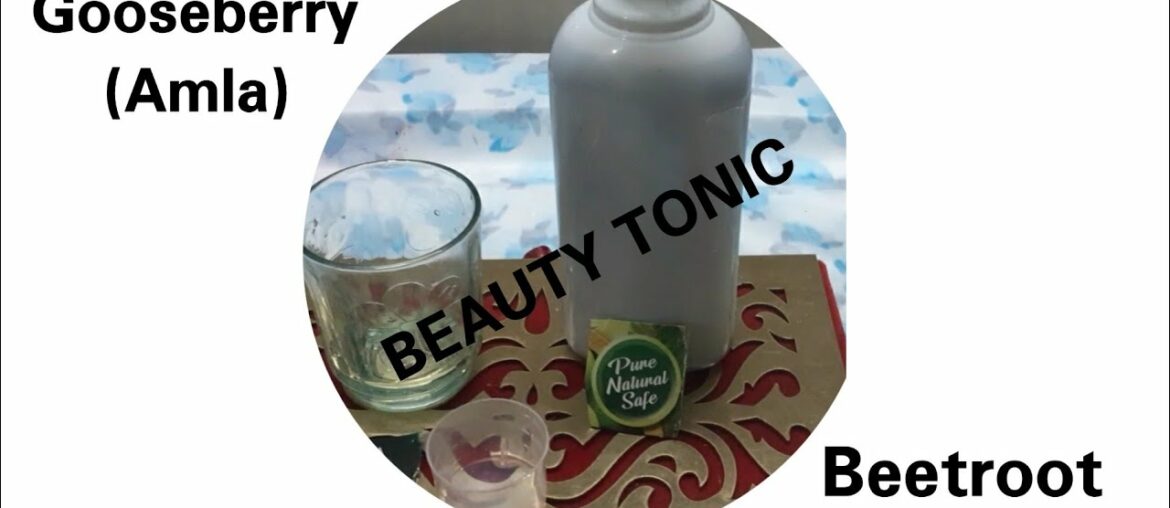 Beauty tonic/drink -  Amla(gooseberry)&Beetroot drink/Detox drink/Healthy skin&hair- vitaminC drink