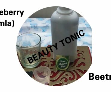 Beauty tonic/drink -  Amla(gooseberry)&Beetroot drink/Detox drink/Healthy skin&hair- vitaminC drink