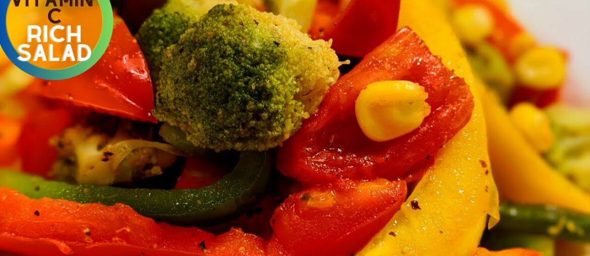 Vitamin C Rich Salad | Vegetable Salad Vitamin C | Vegetable Salad Recipe