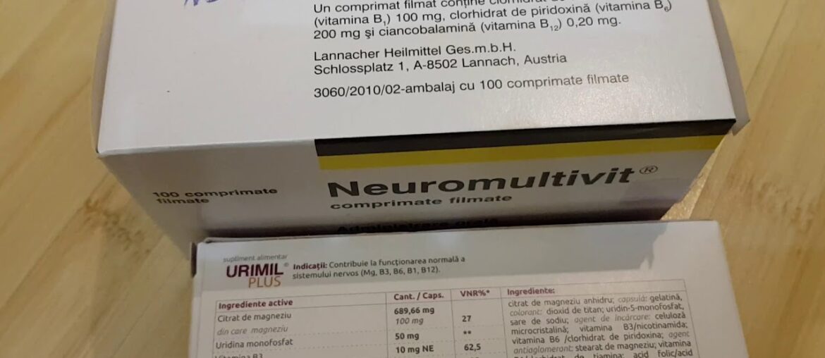 Neuro vitamin comparison Neuromultivit Urimil Plus  Optisana