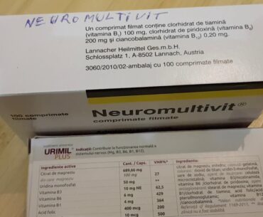 Neuro vitamin comparison Neuromultivit Urimil Plus  Optisana