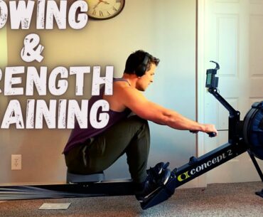 Concept2 Rower and Resistance Training for Lean Muscle